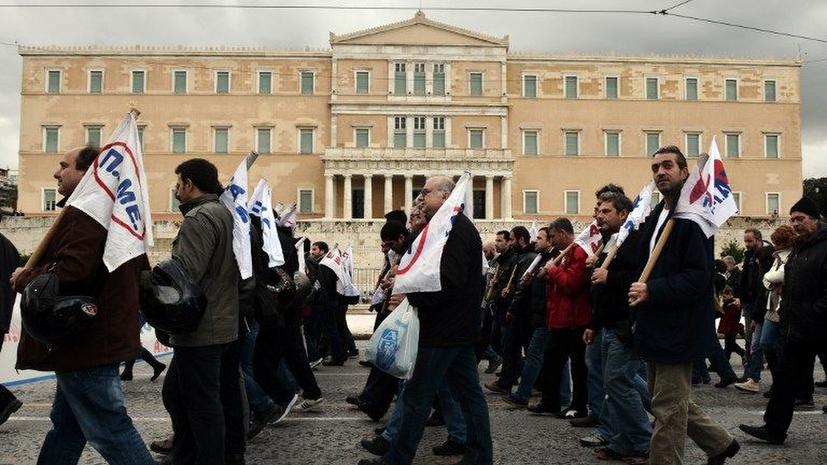Уровень безработицы в Греции вдвое выше, чем у других стран еврозоны