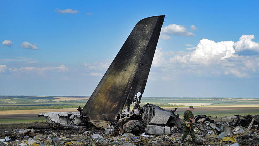 Ополчение: Самолёт Ил-76 был сбит под Луганском самими же украинскими военными