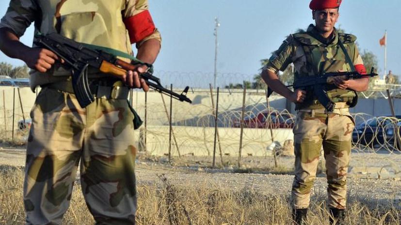 Вертолёты египетской армии атаковали экстремистов на Синае