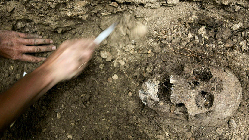 В Мексике обнаружены 150 черепов людей, принесенных в жертву богам