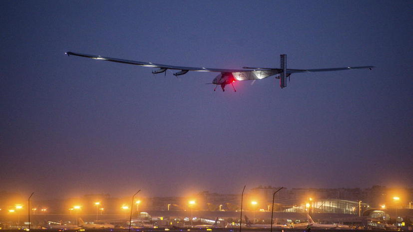 Без капли топлива: самолёт на солнечных батареях Solar Impulse 2 начал труднейший этап кругосветки
