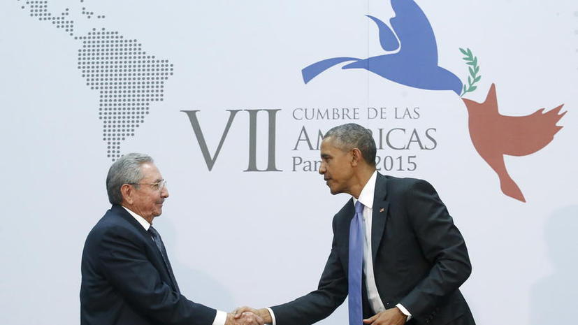 Лидеры США и Кубы провели переговоры впервые за 50 лет