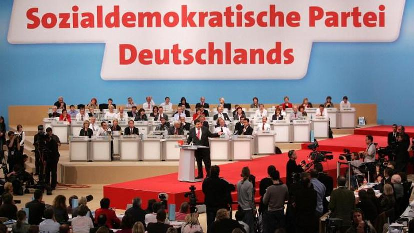 Немецким социал-демократам угрожали за отказ вступать в коалицию с Ангелой Меркель
