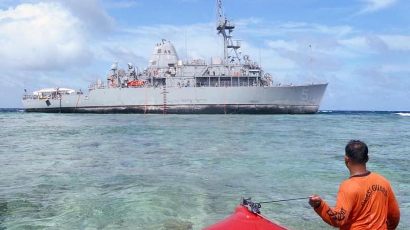 США получат счет за ущерб, нанесенный коралловому рифу на Филлипинах
