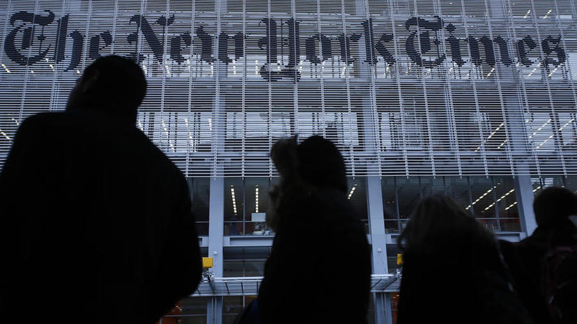 Американский журналист обвинил The New York Times в антироссийской пропаганде