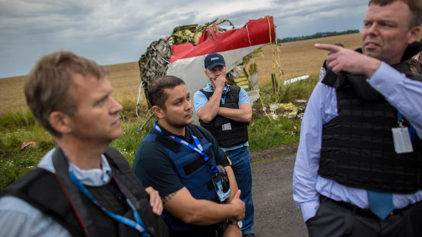ДНР: Украинская авиация пыталась обстрелять экспертов на месте падения Boeing 777