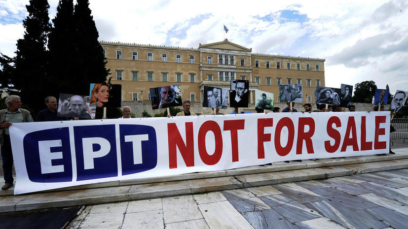 Блогеры не позволили властям Греции создать новую телерадиовещательную сеть