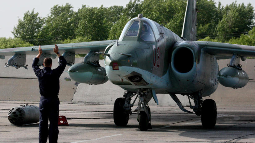 На Кубани разбился Су-25