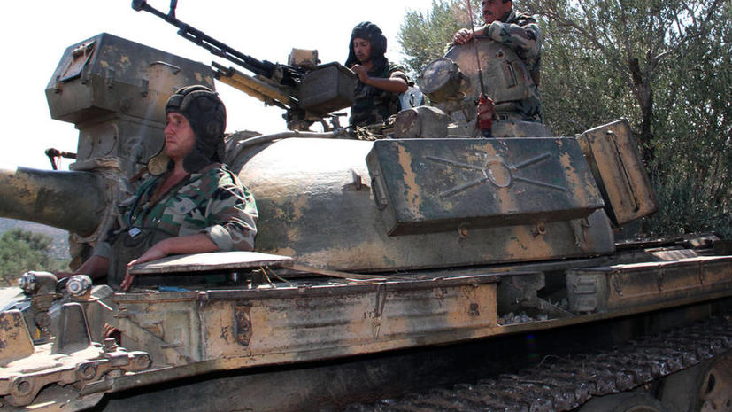 Сирийская армия выбила боевиков из пригородов Дамаска