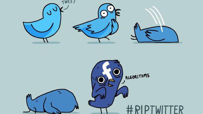 #RIPTwitter: пользователи соцсети приняли новости о смене алгоритма формирования ленты в штыки