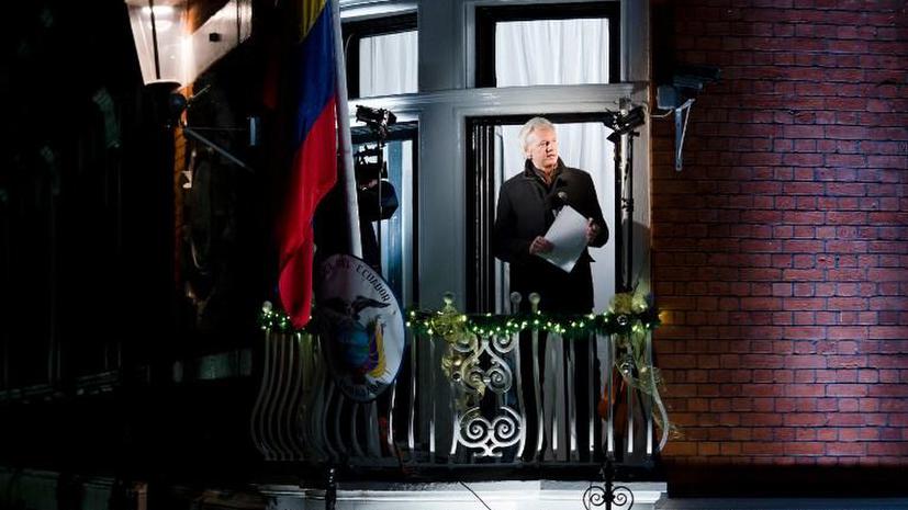СМИ: Джулиан Ассанж может навсегда остаться в посольстве Эквадора