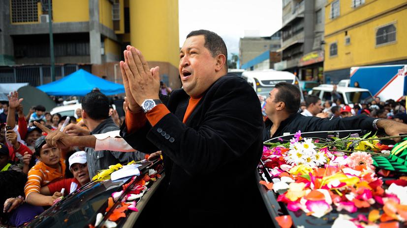 Венесуэльцы молятся за больного Чавеса
