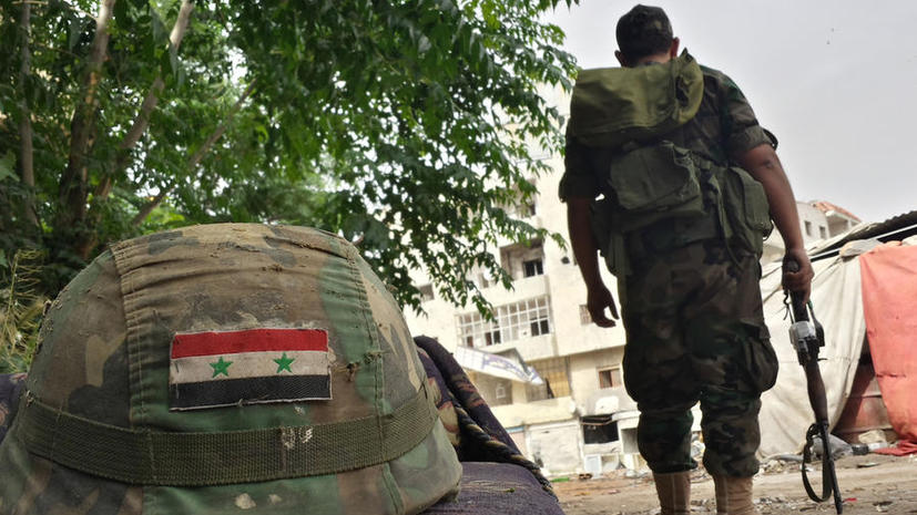 Сирийские войска преследуют боевиков под Дамаском