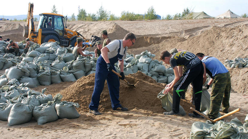 МЧС: Уровень воды в Комсомольске-на-Амуре остановился