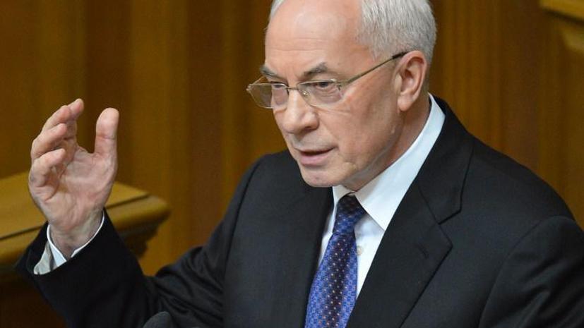 Николай Азаров: Оппозиция готовит план захвата парламента Украины