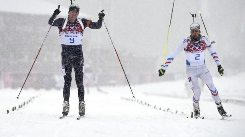 Мужской масс-старт выиграл норвежский биатлонист Эмиль-Хегле Свендсен