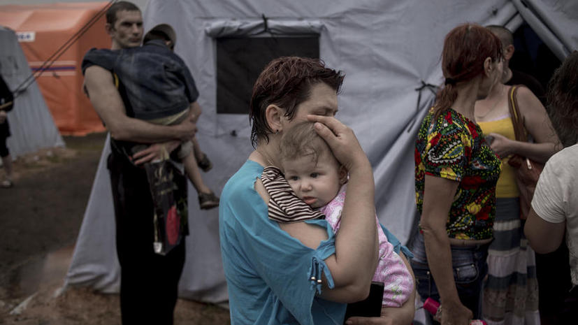 ФМС: Беженцам с Украины втрое продлят срок пребывания в России