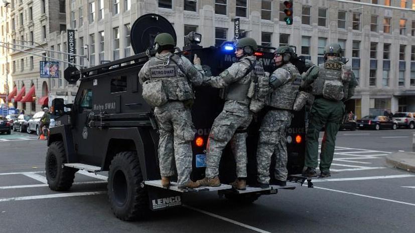 Полиция Бостона задержала человека, который, возможно, причастен к организации взрывов