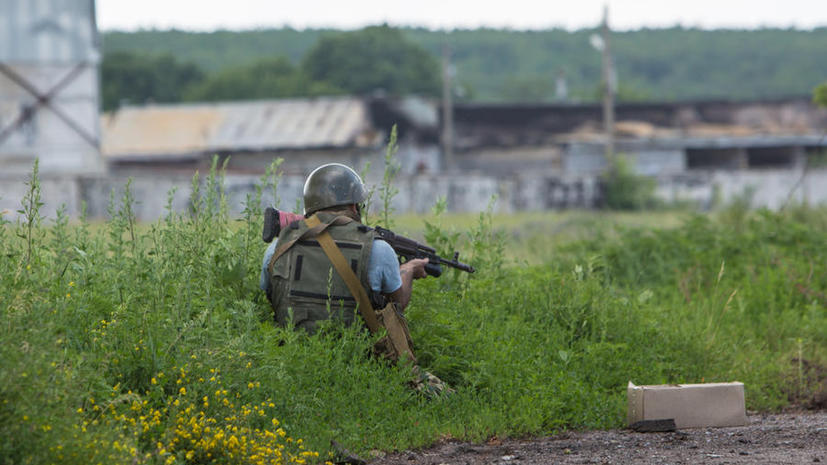 На Украине идёт бой вблизи российского пункта пропуска «Донецк»