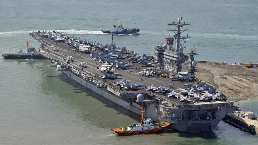 США сосредоточили в районе Персидского залива два авианосца