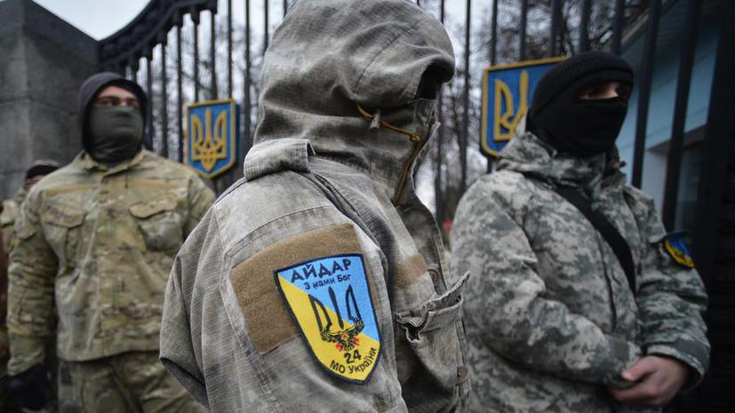 Глава МВД Украины Арсен Аваков назвал акцию протеста батальона «Айдар» предательством