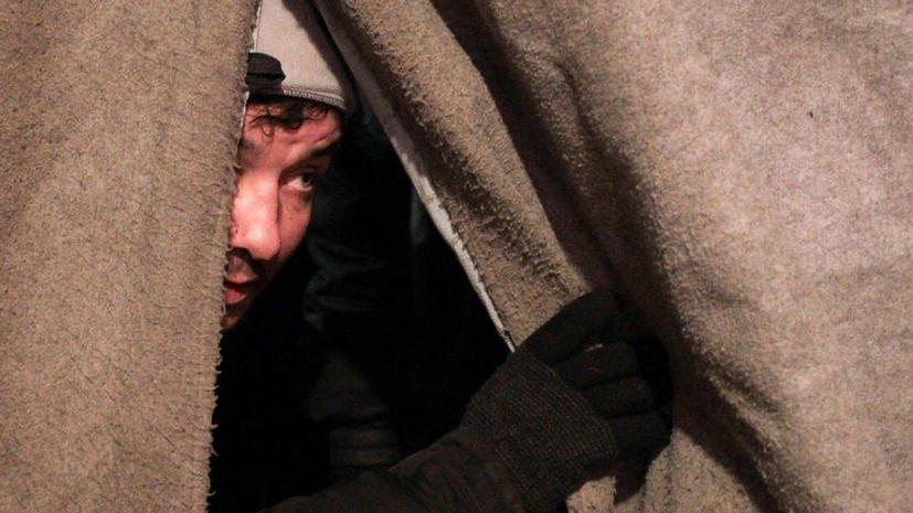 Бездомные Москвы смогут отогреться в специальной палатке