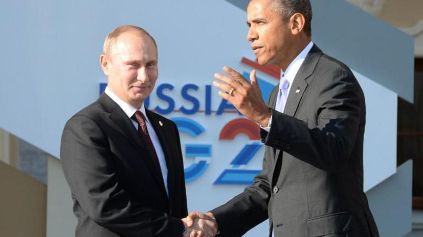Барак Обама: Владимир Путин играет важную роль в урегулировании сирийского кризиса