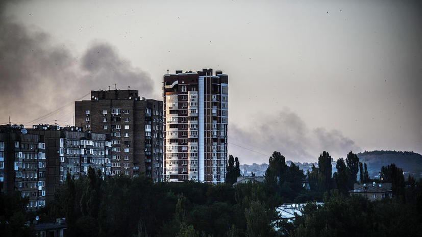 В Донецке из-за обстрелов силовиков началась эвакуация жителей