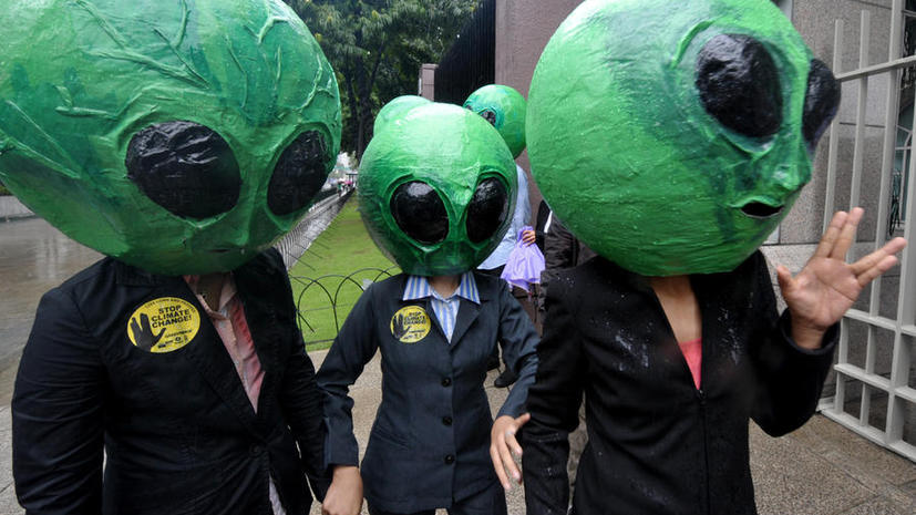 Треть американцев верят в существование инопланетян