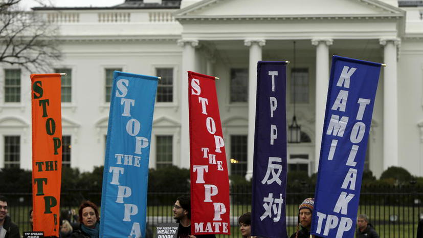 Подписание соглашения о ТТП вызвало массовые акции протеста — РТ на русском