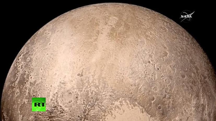 Опубликован новый видеоролик пролёта New Horizons над Плутоном