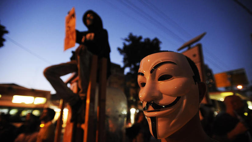 Сайт Anonymous до сих пор не работает после кибератаки израильских хакеров