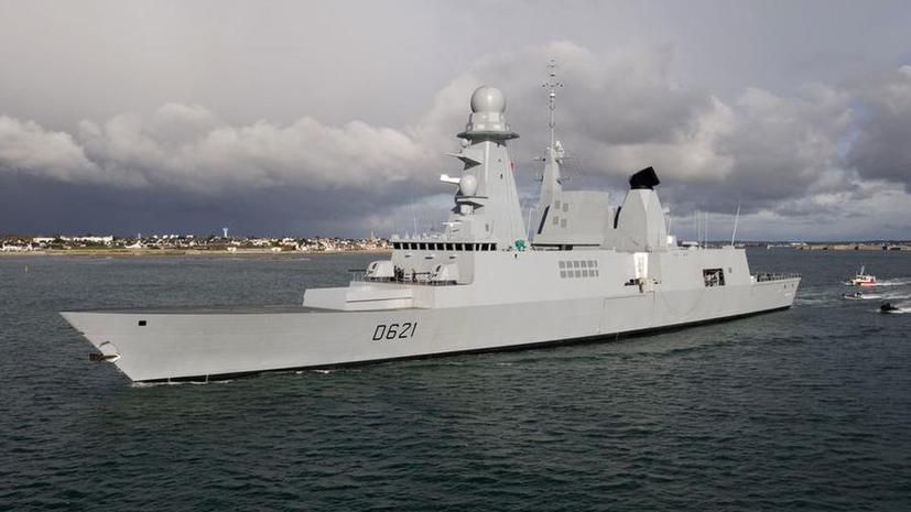 Франция направила к берегам Сирии свой самый современный боевой корабль