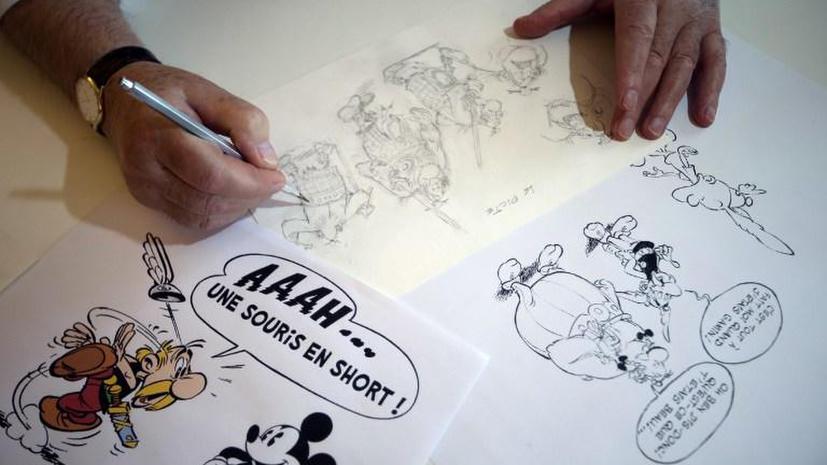 Британский художник пустил на папье-маше ценные комиксы
