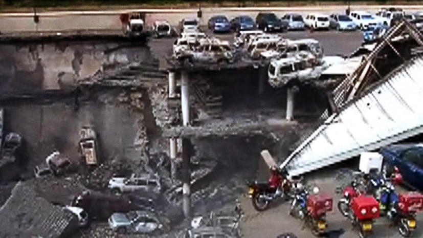 Под обломками торгового центра в Найроби могут находиться ещё десятки тел
