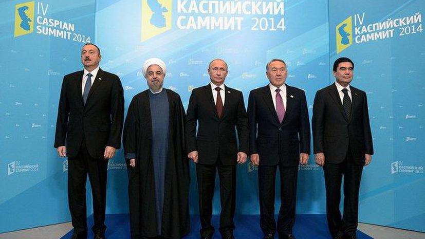 Владимир Путин: Большая часть акватории Каспийского моря останется в общем пользовании «пятёрки»