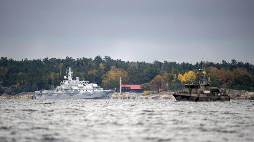 Таинственная «русская» подлодка около Стокгольма оказалась шведским техническим кораблём
