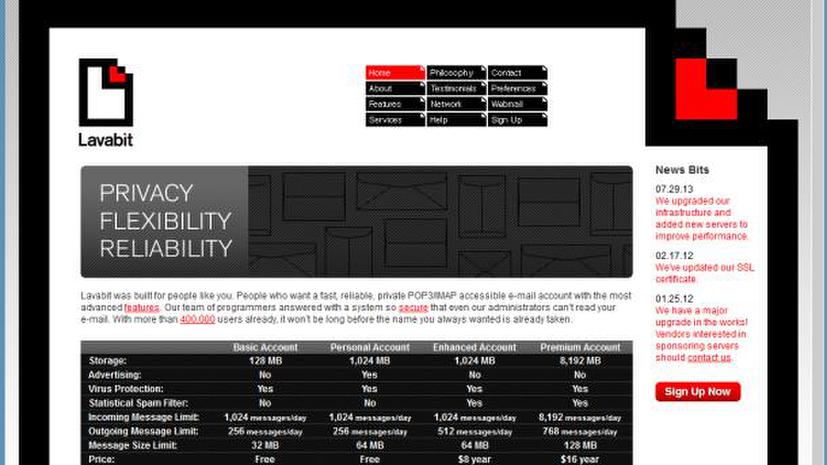 Владелец e-mail сервиса, которым пользовался Эдвард Сноуден, рассказал о давлении со стороны ФБР