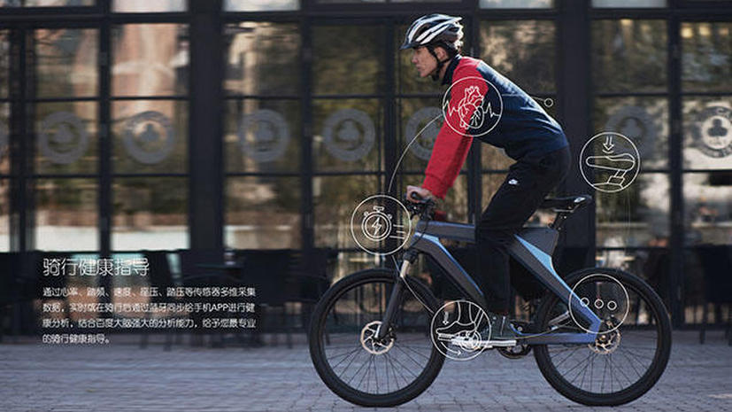Китайский поисковик Baidu представил миру «умный» велосипед, оснащённый новейшими технологиями