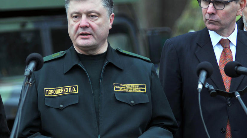 Пётр Порошенко: Мы воспользовались временным затишьем для усиления войск