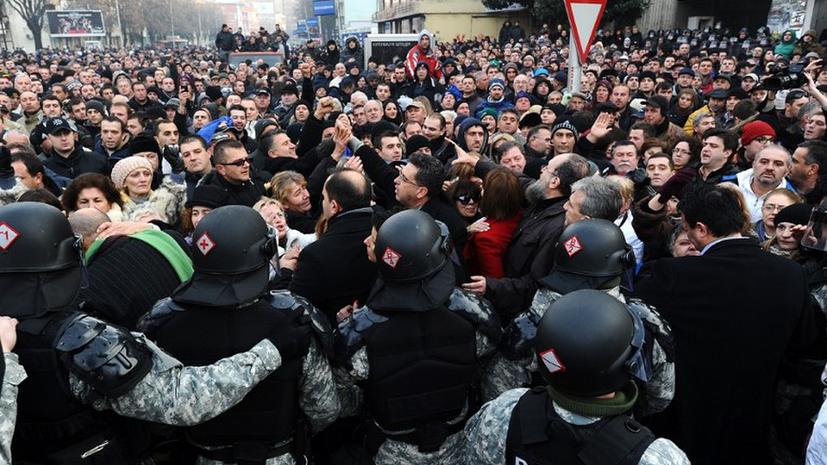 Македонская оппозиция призвала народ к восстанию