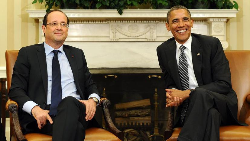 Франсуа Олланд и Барак Обама по телефону обсудили ситуацию с массовой прослушкой во Франции