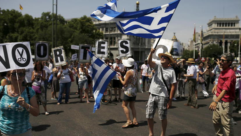 Эксит-полл: Большинство греков выступают против выполнения условий кредиторов
