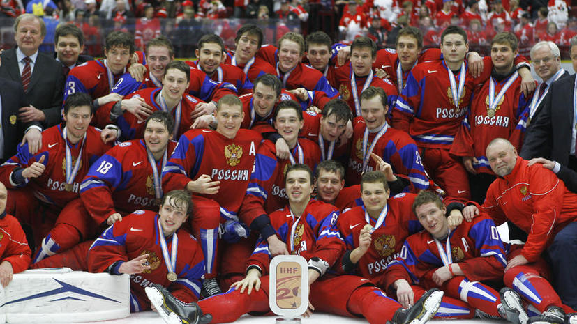 Сборная России завоевала бронзовые медали на чемпионате мира по хоккею среди молодёжных команд