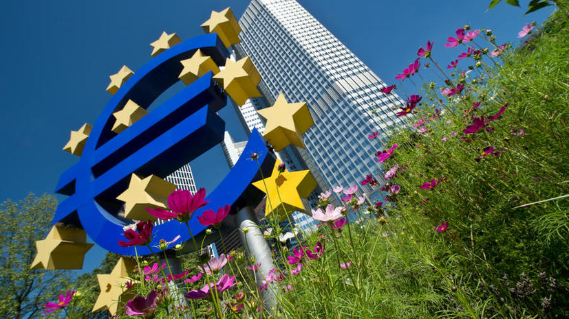 Экономика Еврозоны впервые за два года пошла вверх