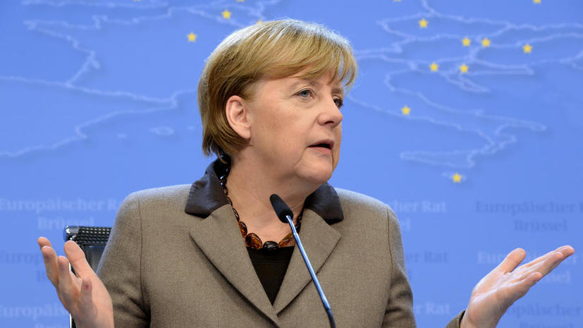 Меркель против экономических санкций в отношении России