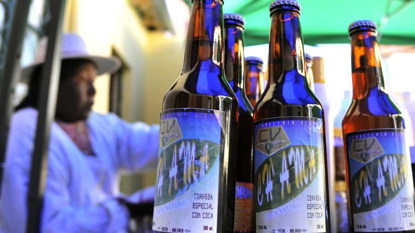 Пиво из листьев коки появилось в Боливии