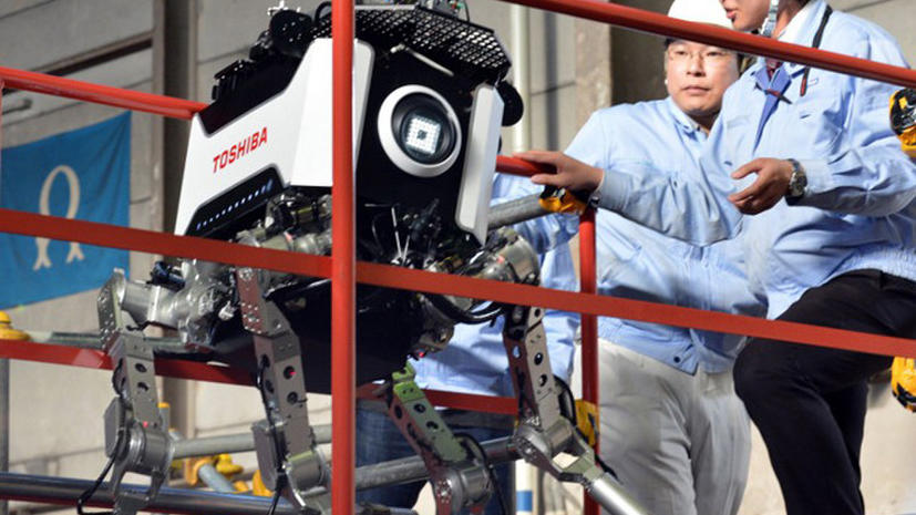 На Фукусиме приберется робот