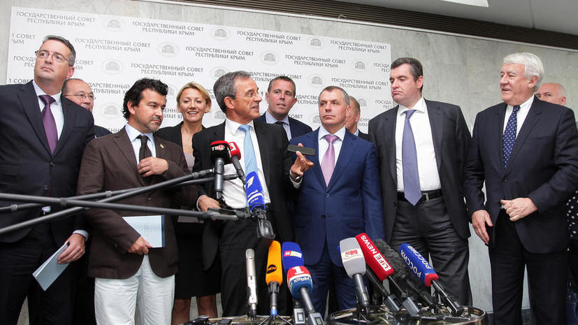 Французская делегация: В Крыму царит мир, как бы США ни желали обратного