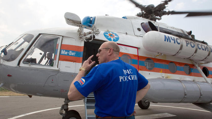 Обнаружены останки погибших в результате крушения вертолета Ми-8